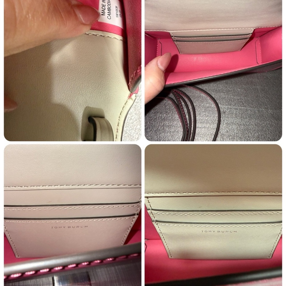 Tory Burch MINI Bon Bon Spazzolato Mini Top Handle - Picture 11 of 11